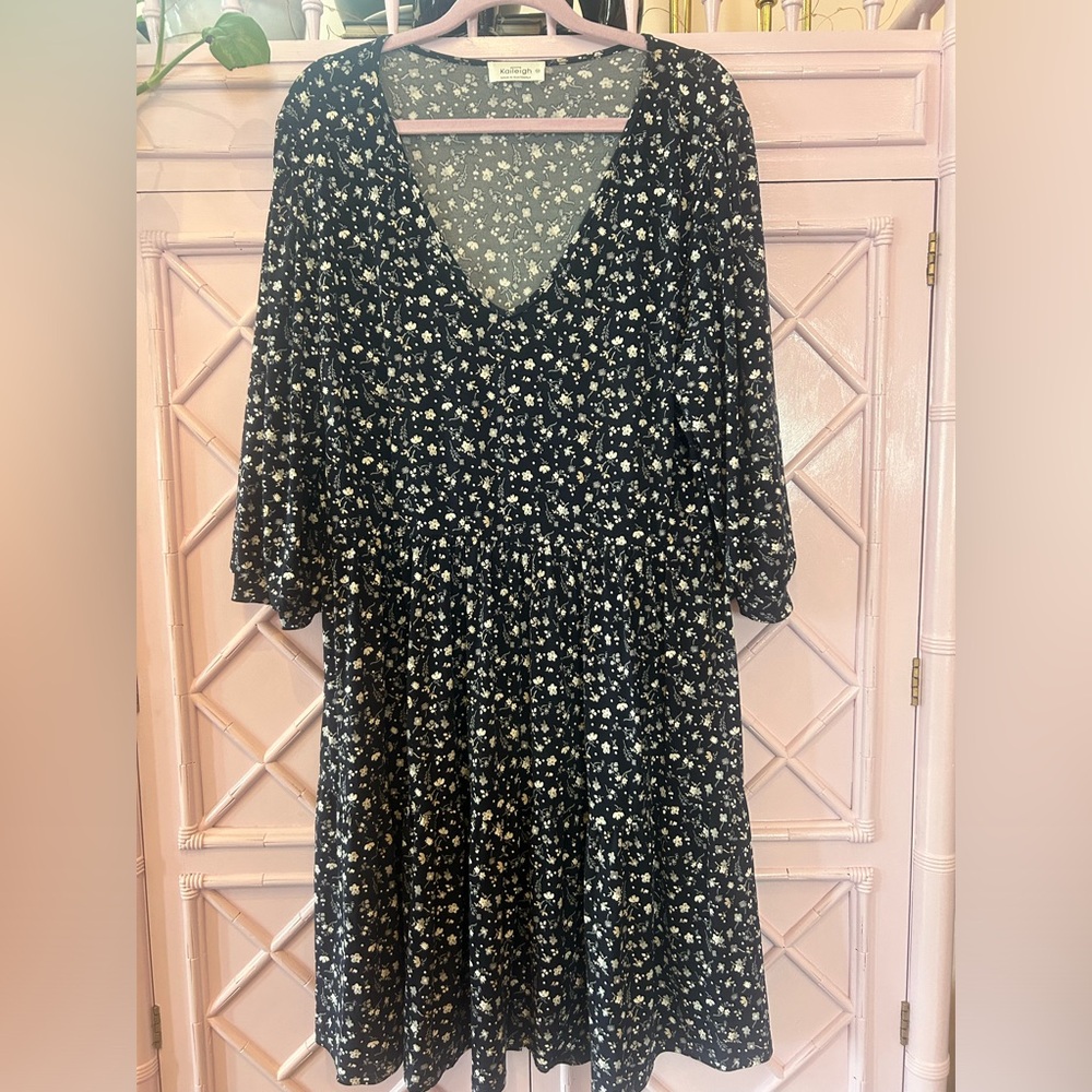 Plus Size Knit Dress 3X